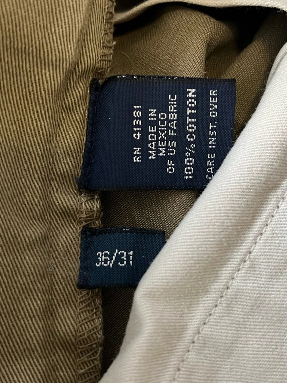 Polo Ralph Lauren Andrew pants Men’s Pleated Khaki brown Chinos pants size 36x30